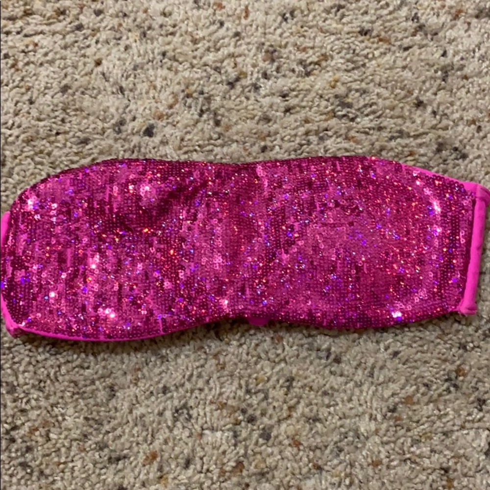 Sparkly VS bandeau swimwear